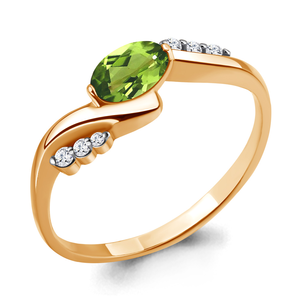 

Кольцо из серебра р. , AQUAMARINE 6525307А_925_з, 6525307А_925_з