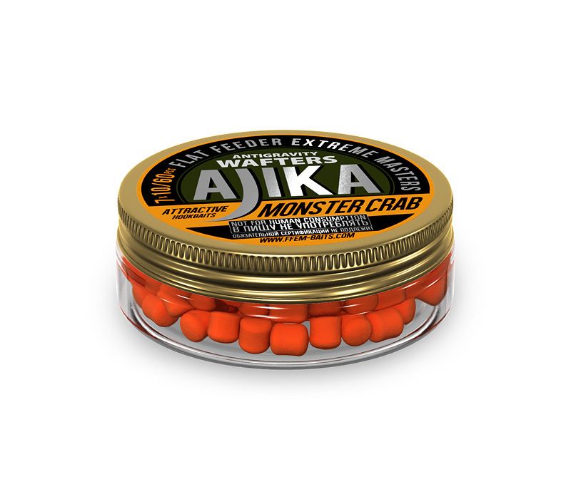 

Прикормка FFEM Ajika Wafters Monster Crab 7x10mm