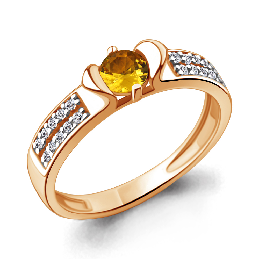 

Кольцо из серебра р. 17,5 AQUAMARINE 6519506А_925_з, 6519506А_925_з