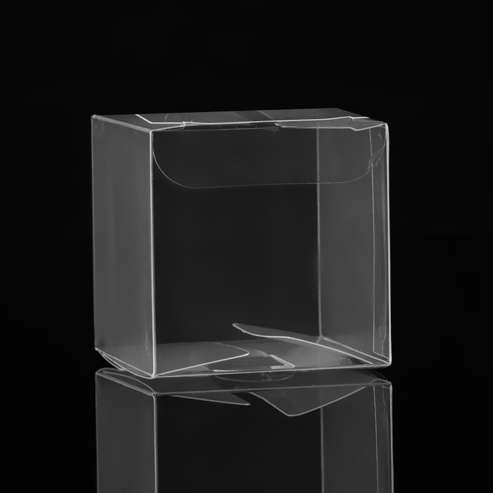 

Складная коробка из PVC 5 x 5 x 5 см (5 шт), Прозрачный
