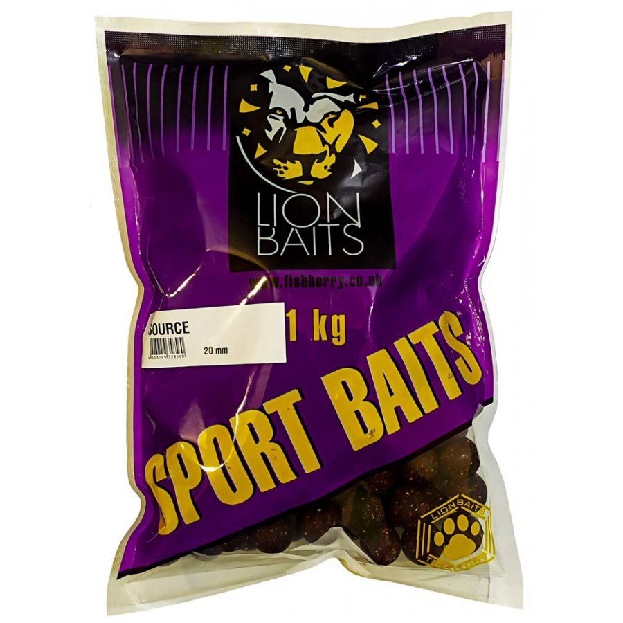 LION BAITS бойлы тонущие SPORT BAITS 20 мм SOURCE 1 кг