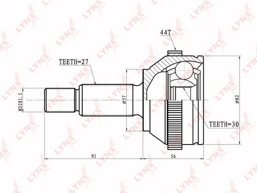 

Шрус LYNXauto CO-2803A