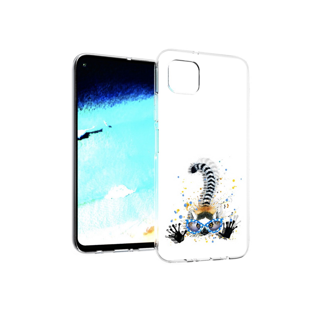 

Чехол MyPads Tocco для Huawei Nova 6 SE лямур, Прозрачный, Tocco