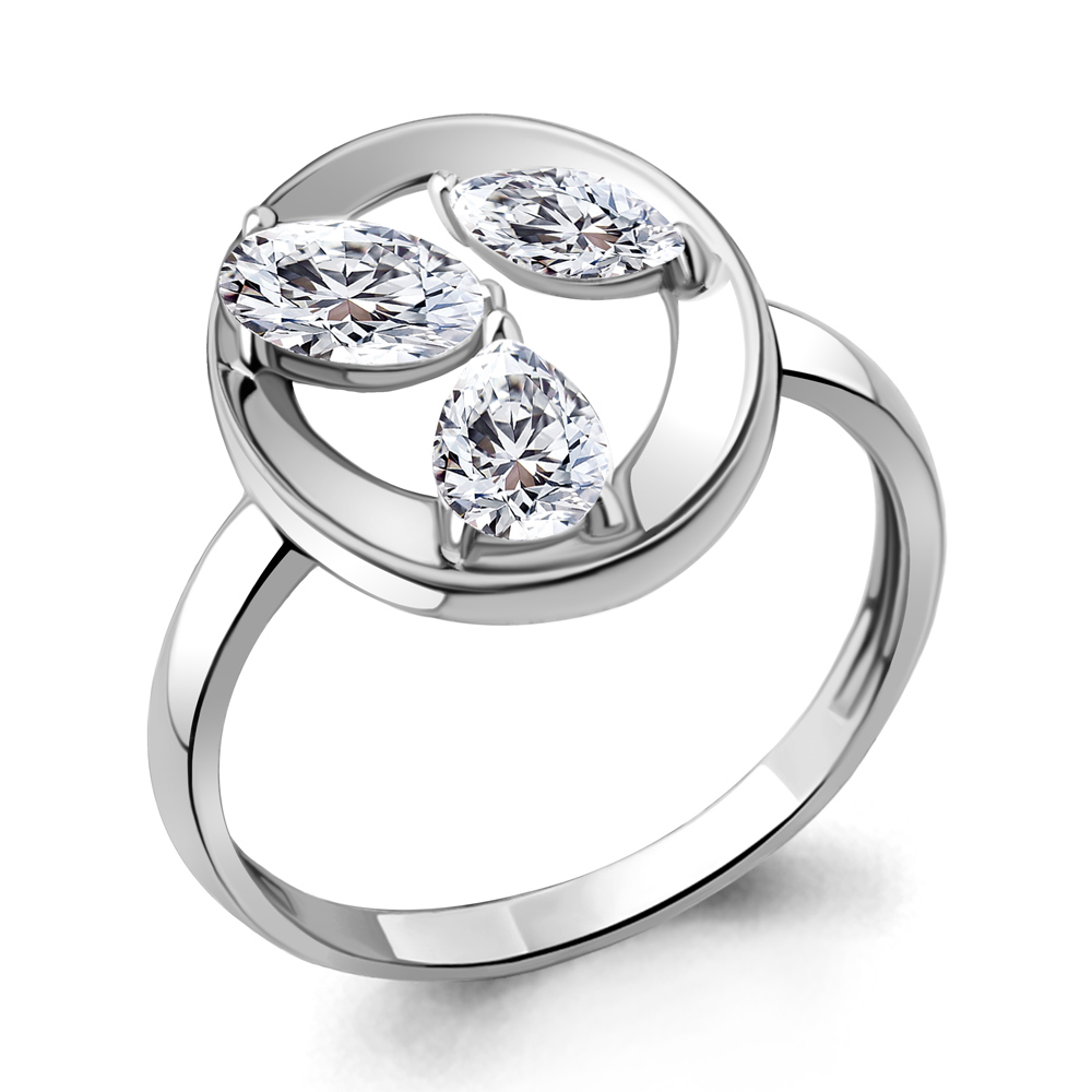 

Кольцо из серебра р. 17 AQUAMARINE 67314_925_р, 67314_925_р
