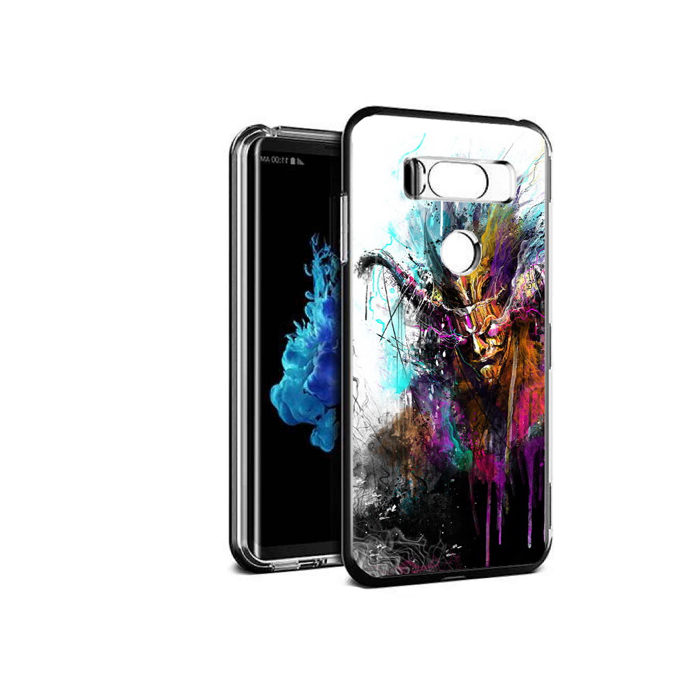 

Чехол MyPads Tocco для LG V30S яркий дьявол, Прозрачный, Tocco