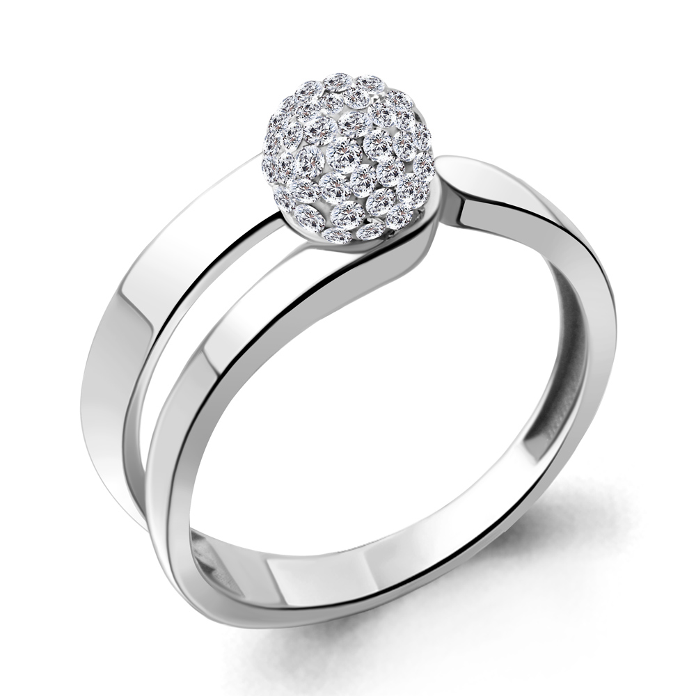 

Кольцо из серебра р. 18 AQUAMARINE 66673_925_р, 66673_925_р