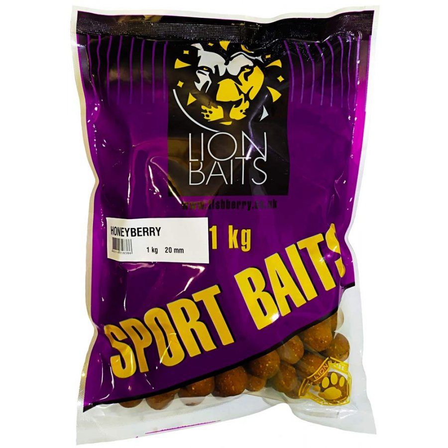 

LION BAITS бойлы тонущие SPORT BAITS 20 мм HONEYBERRY 1 кг