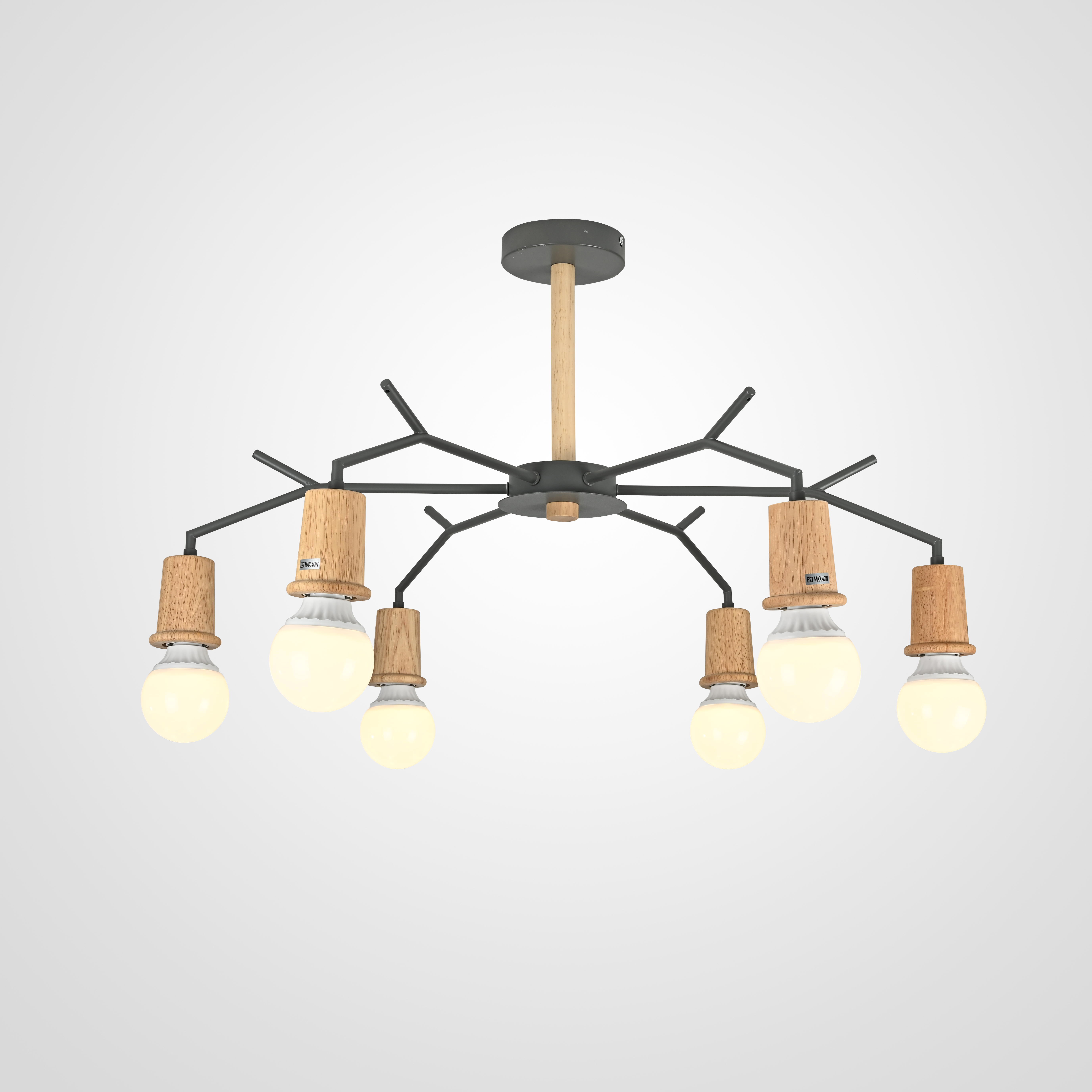 

Потолочная люстра ImperiumLoft LES COLOR D80 Grey Модель 220515-23, 220515-23
