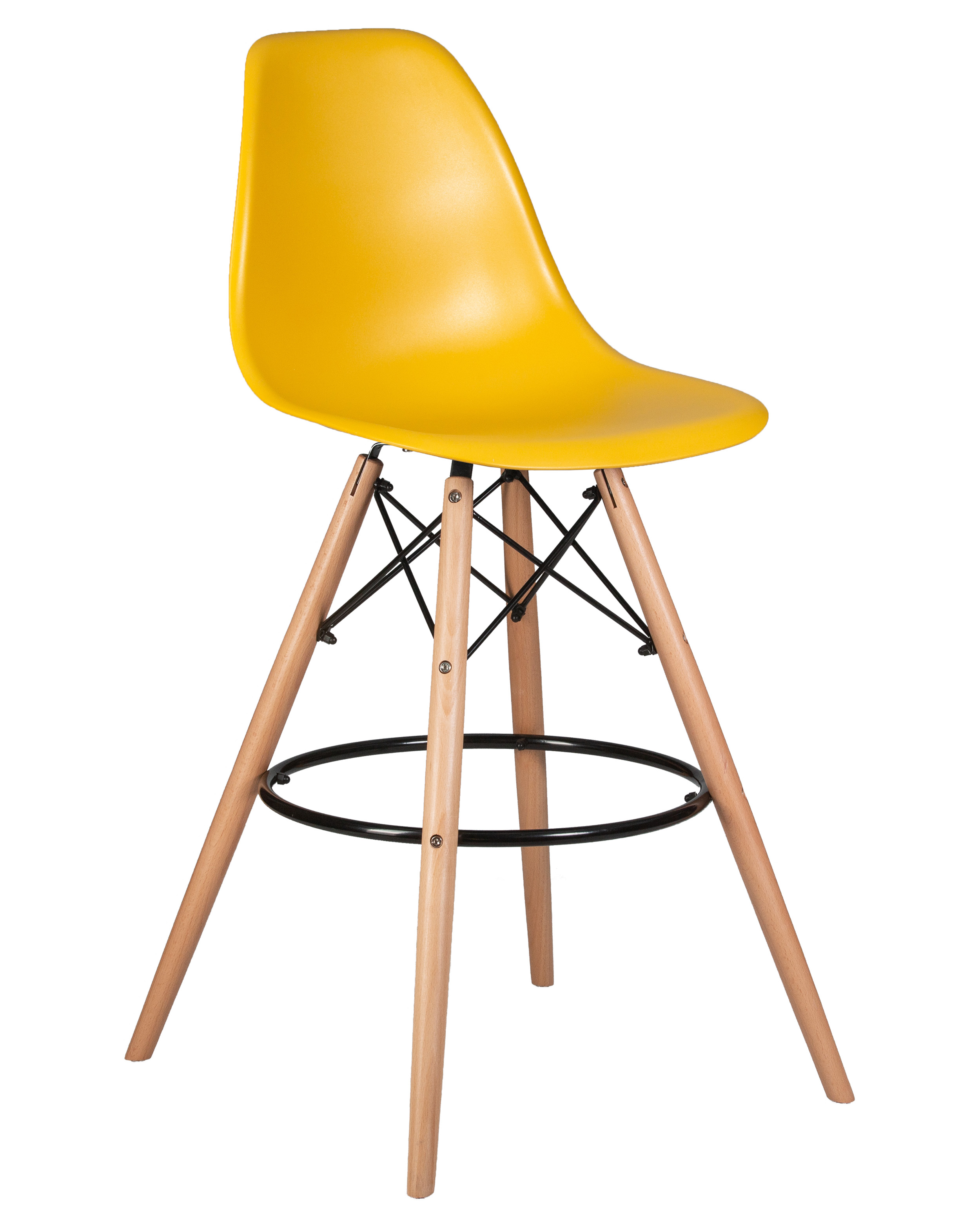 

Барный стул Империя стульев DSW BAR LMZL-PP638G gorch, черный/горчичный, DSW BAR