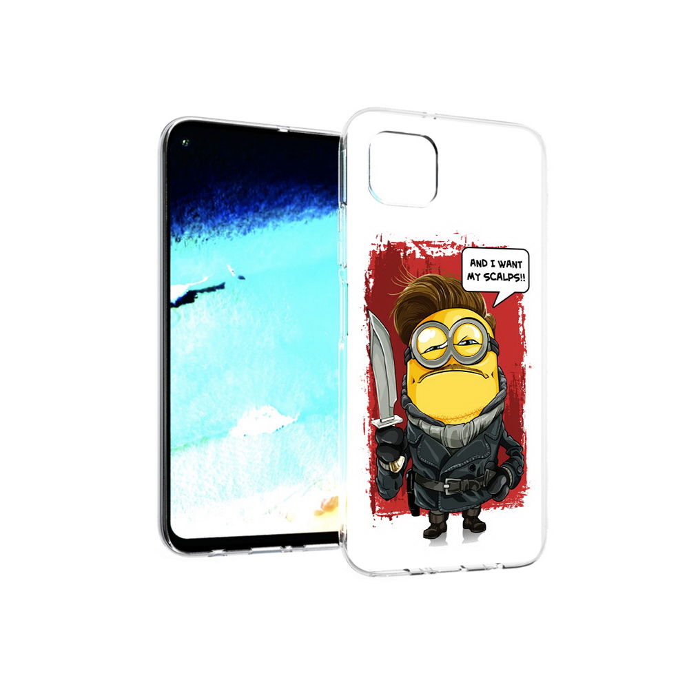 

Чехол MyPads Tocco для Huawei Nova 6 SE миньон убийца, Прозрачный, Tocco