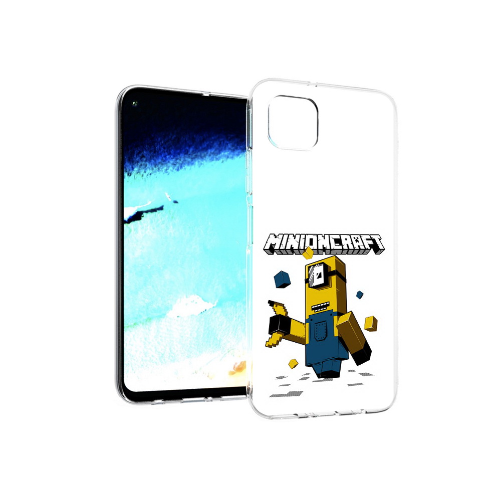

Чехол MyPads Tocco для Huawei Nova 6 SE миньон, Прозрачный, Tocco