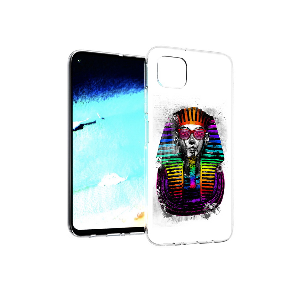 

Чехол MyPads Tocco для Huawei Nova 6 SE модная богиня, Прозрачный, Tocco