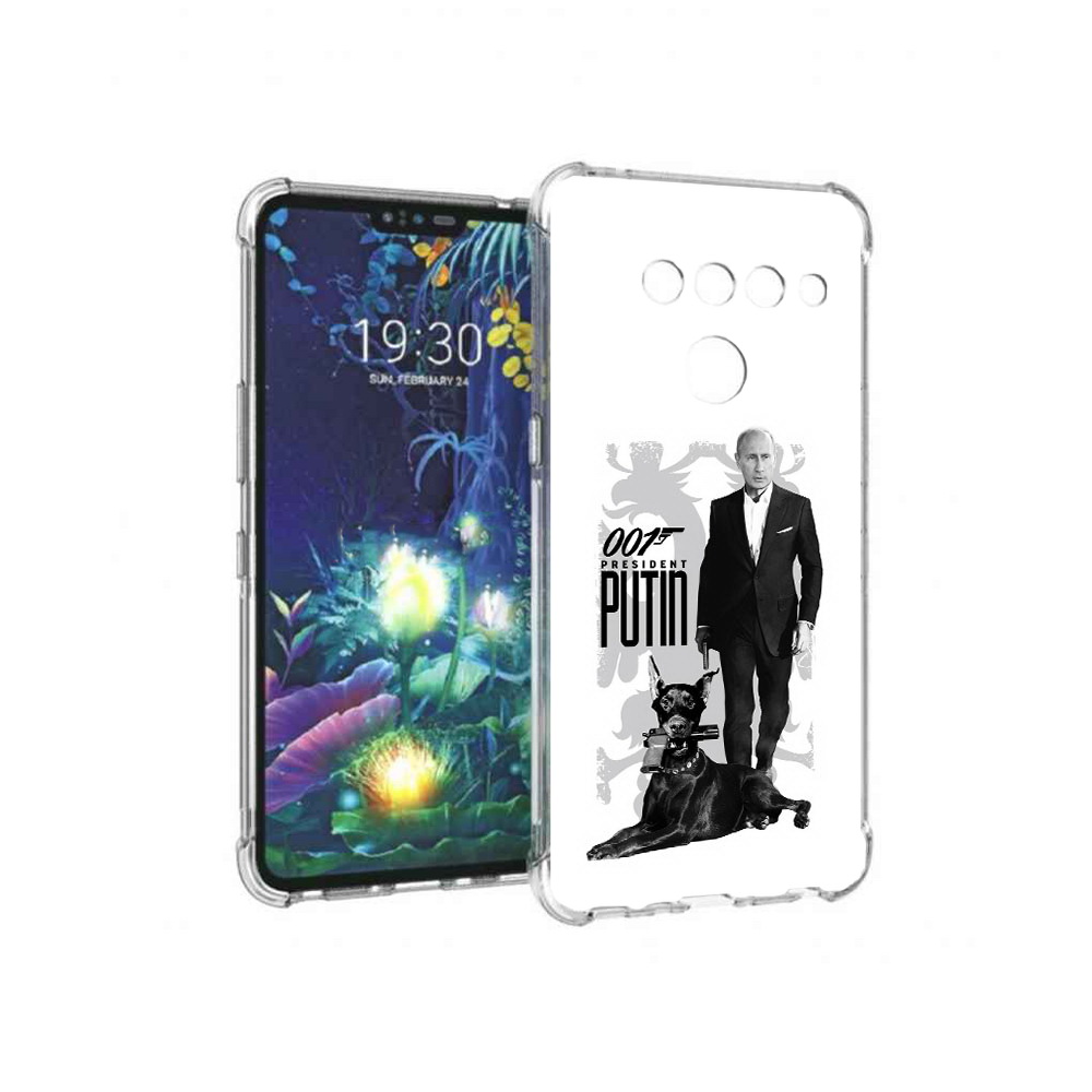 

Чехол MyPads Tocco для LG V50 ThinQ 001, Прозрачный, Tocco