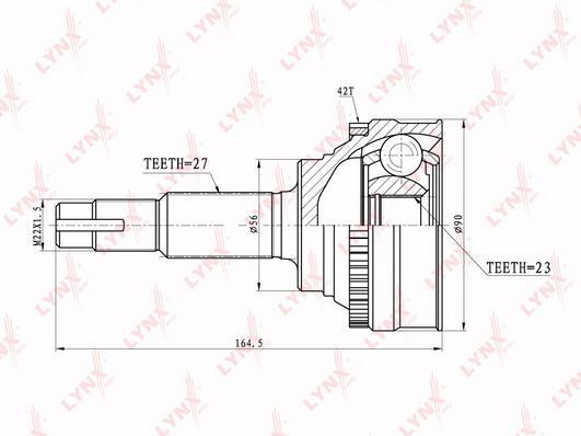 

Шрус LYNXauto CO-5706A