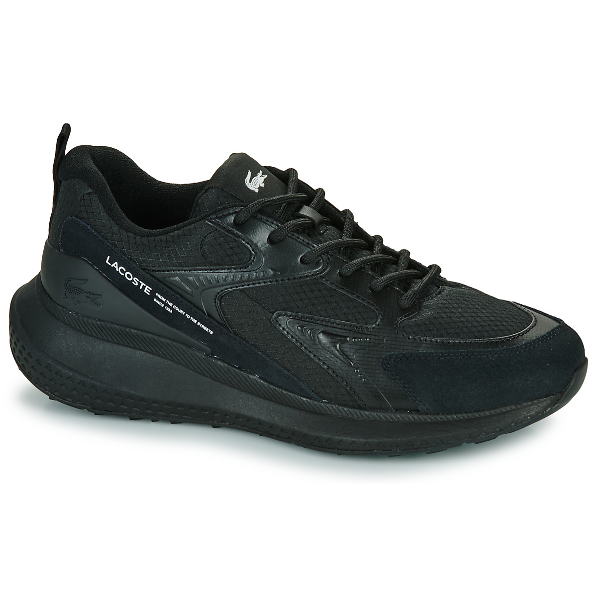 

Кроссовки мужские Lacoste 26376348 черные 44 EU, Черный, 26376348
