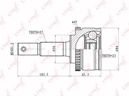 

Шрус LYNXauto CO-5719A