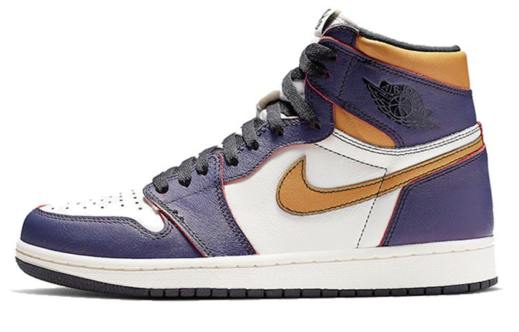 

Кеды унисекс Nike x Jordan Air Jordan 1 Retro High OG Court Purple белые 40.5 EU, Белый, x Jordan Air Jordan 1 Retro High OG Court Purple