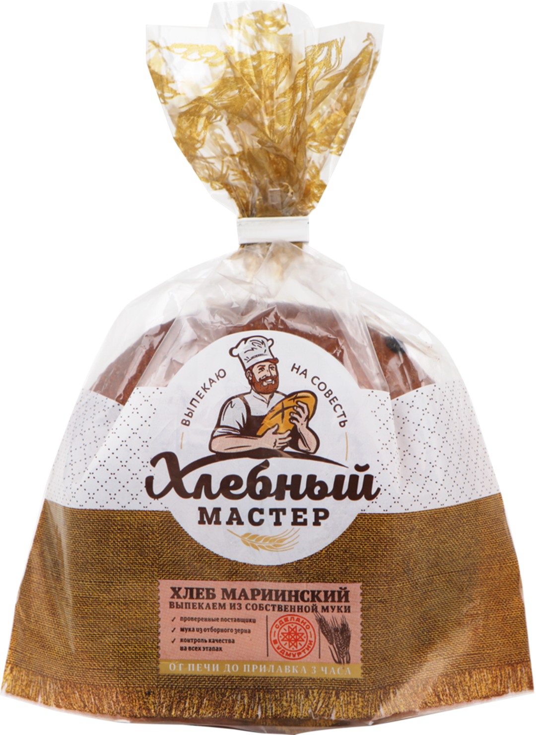 

Хлеб СХК Мариинский ржаной 200 г
