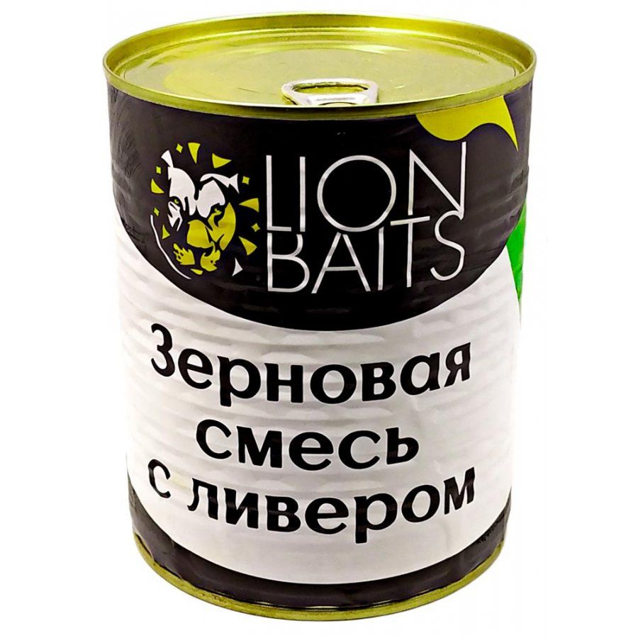 

LION BAITS Зерновая смесь с ливером 900мл, LB-00028