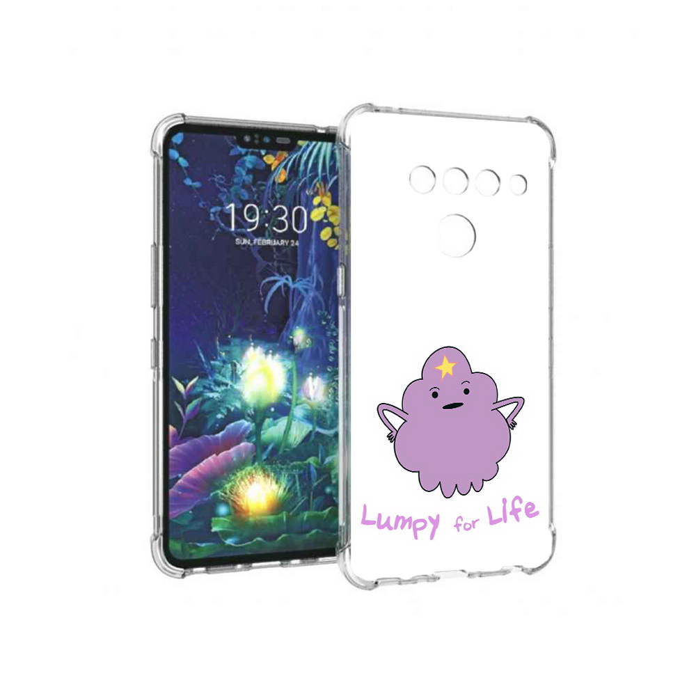 

Чехол MyPads Tocco для LG V50 ThinQ Принцесса пупырчатого королевства, Прозрачный, Tocco