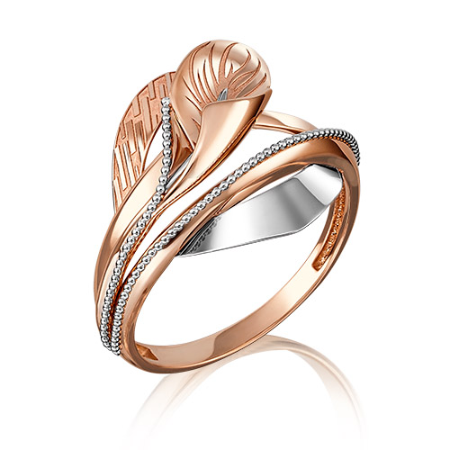 

Кольцо из золота р. 19,5 PLATINA jewelry 01-5110-00-000-1110-48, 01-5110-00-000-1110-48