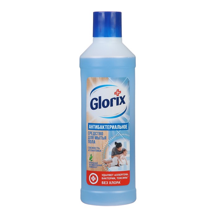 Средство для мытья полов Glorix Свежесть Атлантики, 1 л