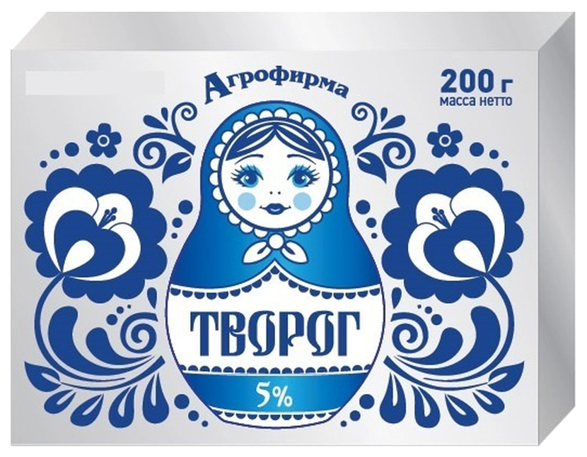 

Творог Агрофирма 5% БЗМЖ 200 г