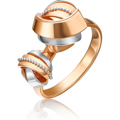 

Кольцо из золота р. 19 PLATINA jewelry 01-5261-00-000-1110-48, 01-5261-00-000-1110-48