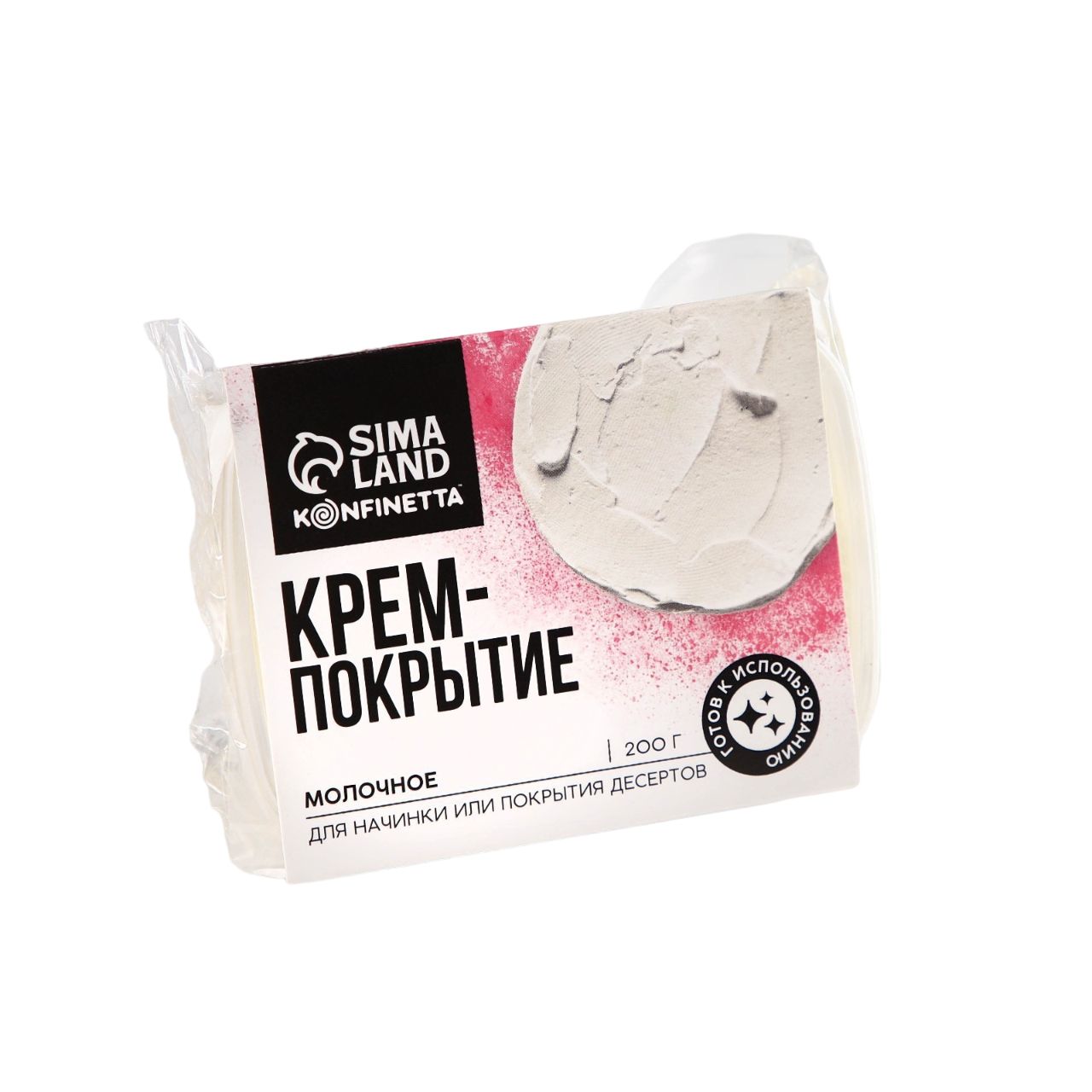 

KONFINETTA Крем-покрытие, вкус: молочный, 200 г.