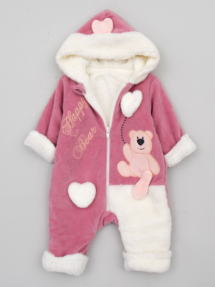 

Комбинезон детский Nehad bebe NH3937, бордовый, 68, NH3937