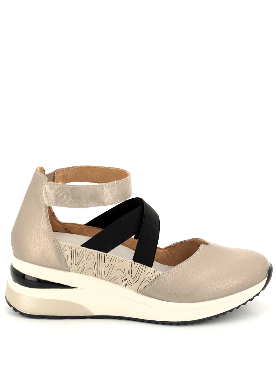 

Туфли женские REMONTE D2411 бежевые 38 RU, Бежевый, D2411