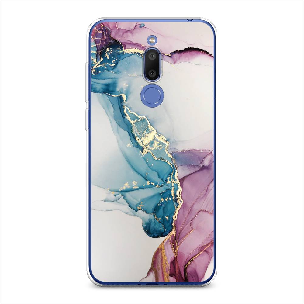 

Чехол на Meizu M6T "Розовые разводы рисунок", 72850-3