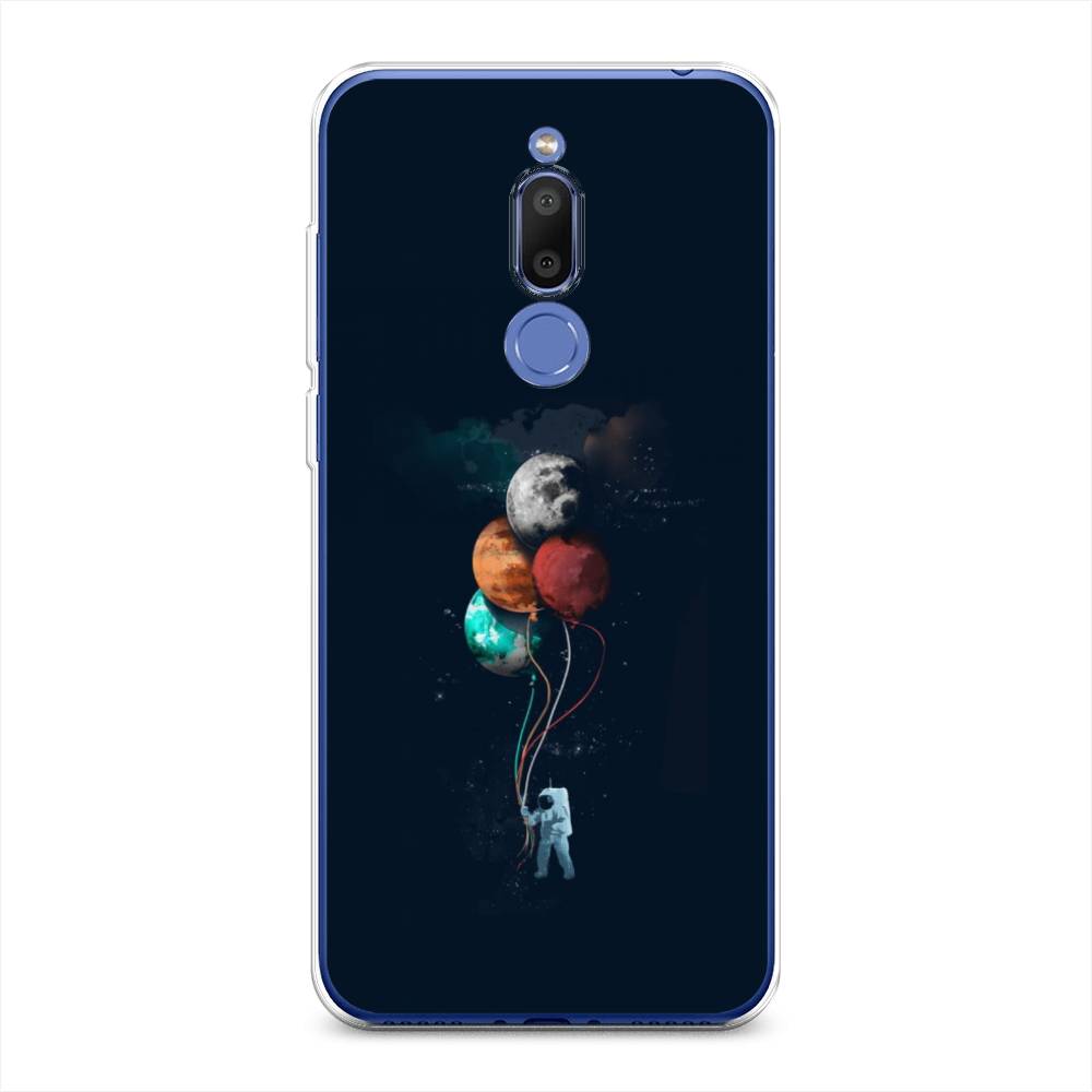 

Чехол на Meizu M6T "Космонавт с шариками", Разноцветный, 72850-4