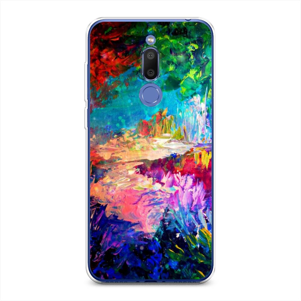 

Чехол на Meizu M6T "Лес-гуашь", Синий;розовый;зеленый, 72850-4