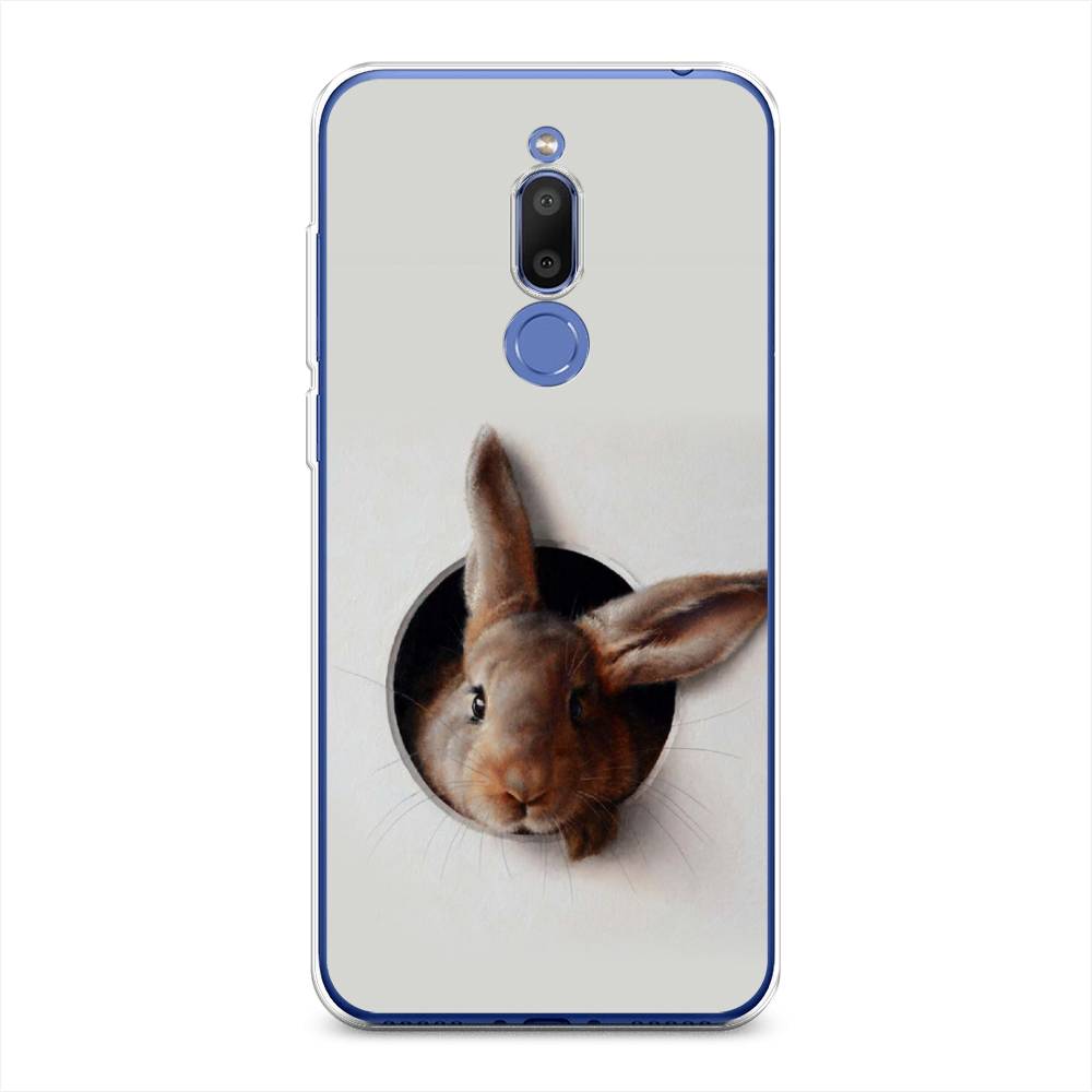 

Чехол на Meizu M6T "Любопытный кролик", Серый;коричневый, 72850-1
