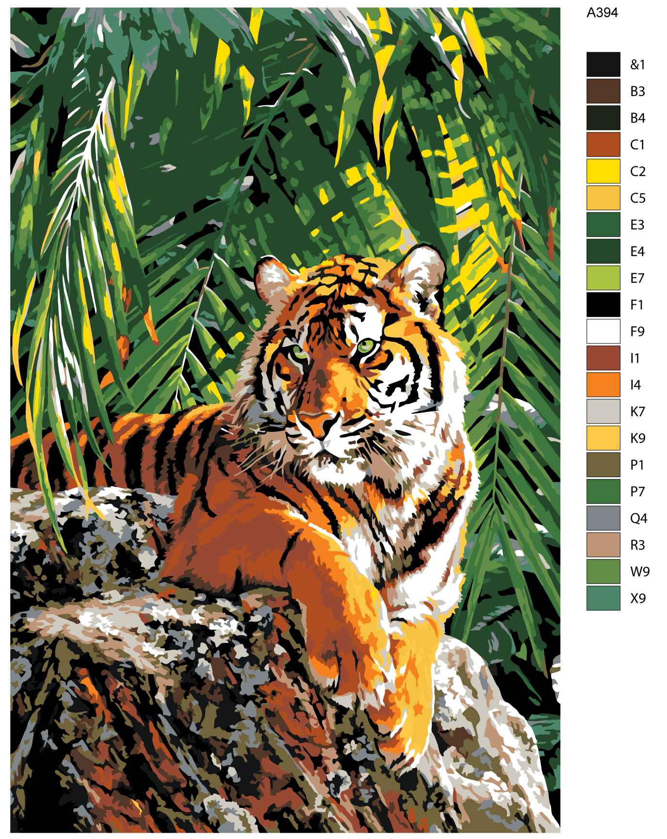 

Картина по номерам, Живопись по номерам, 60 x 90, A394, A394