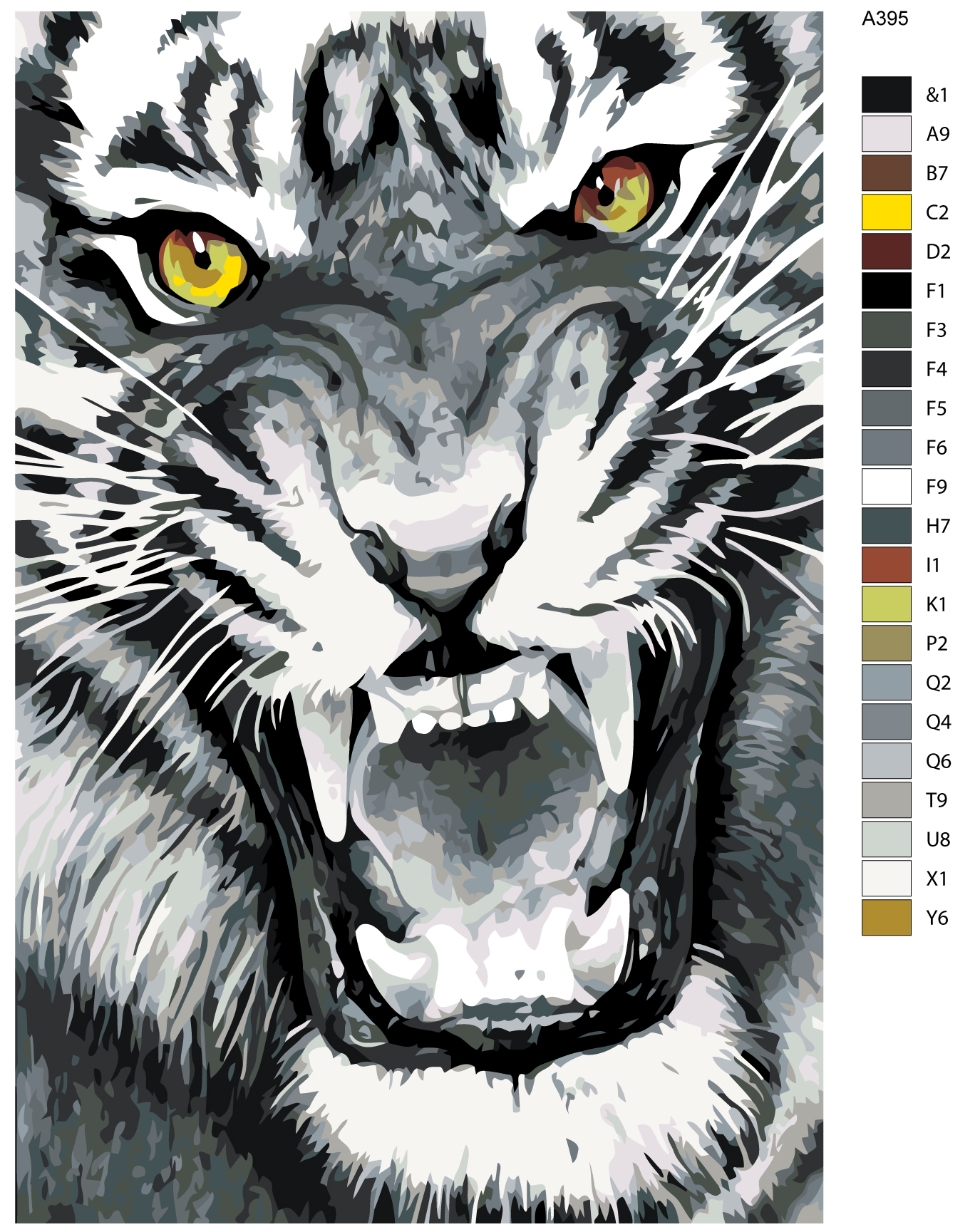 

Картина по номерам, Живопись по номерам, 60 x 90, A395, A395