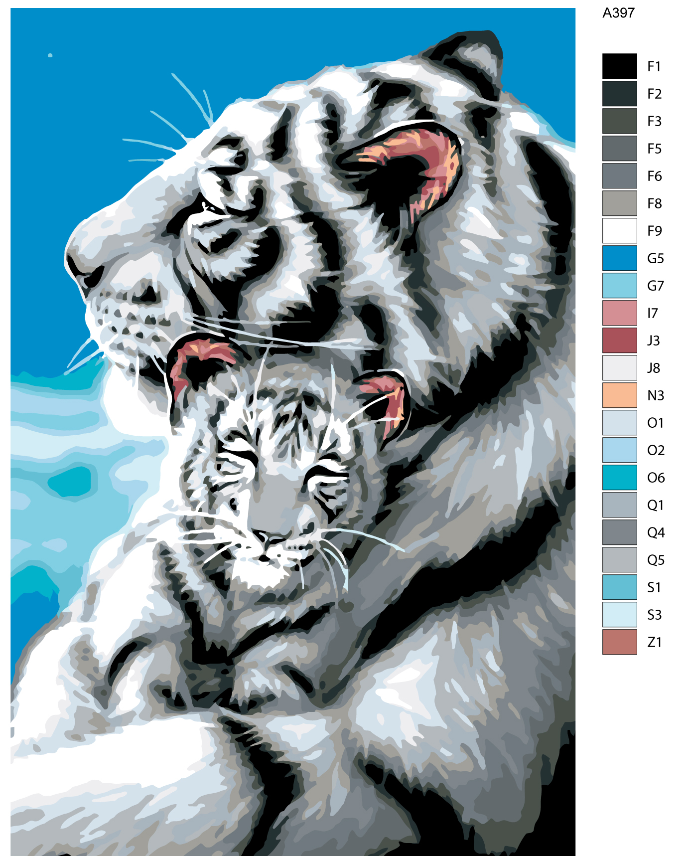 

Картина по номерам, Живопись по номерам, 60 x 90, A397, A397