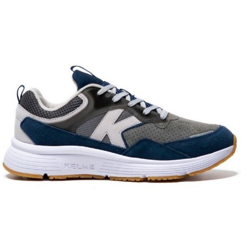 

Кроссовки мужские KELME FLOW серые 9 UK, Серый, FLOW