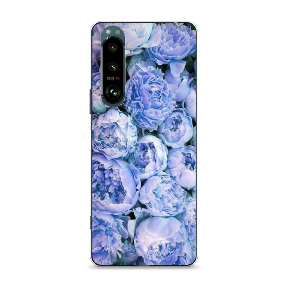 

Чехол Awog на Sony Xperia 1 III "Пионы голубые", Разноцветный, 54850-8