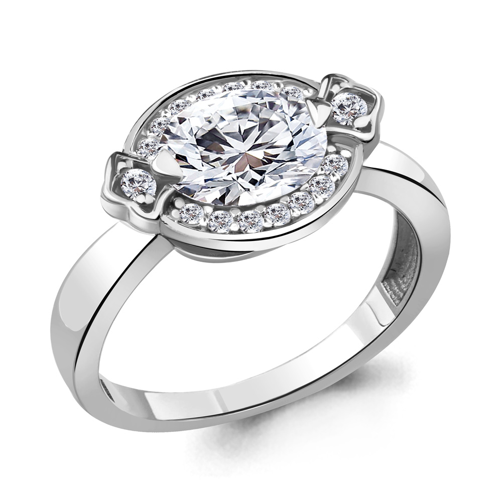 

Кольцо из серебра р. 16,5 AQUAMARINE 68542А_925_р, 68542А_925_р