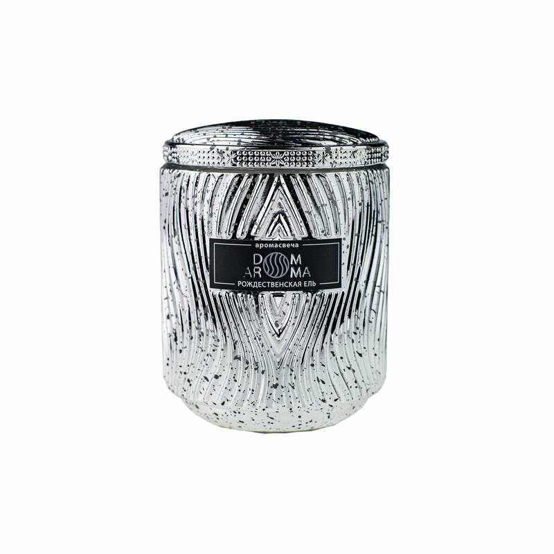 

Ароматическая свеча Dom Aroma Рождественская ель 11010-vol, Белый, 11010-vol