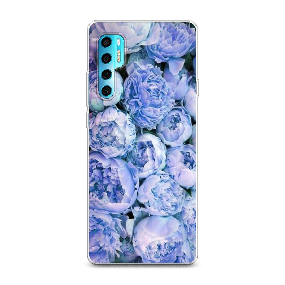 

Чехол Awog на TCL 20 Pro 5G "Пионы голубые", Разноцветный, 290850-8