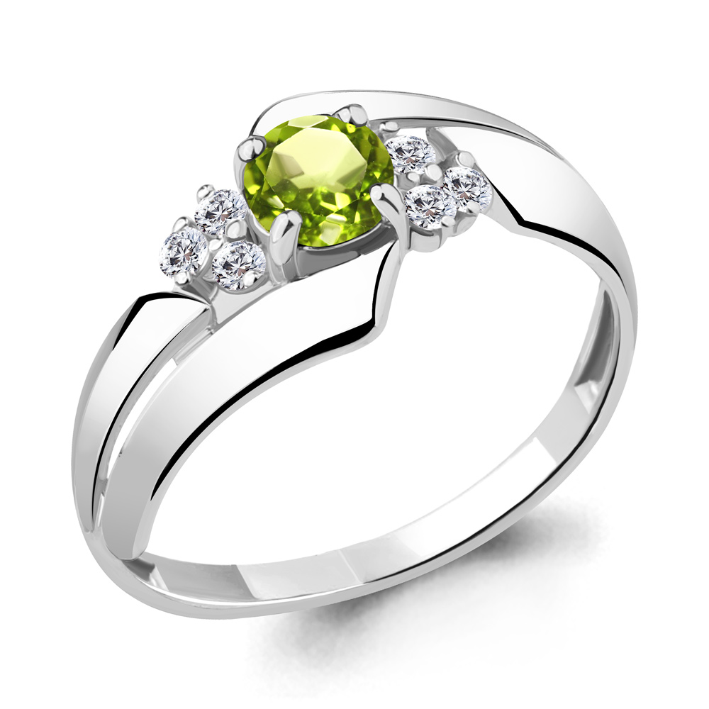 

Кольцо из серебра р.  AQUAMARINE 6582807А_925_р, 6582807А_925_р
