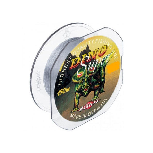 

Леска Mikado DINO SUPER 0,22 (150 м) - 5.60 кг., Серый