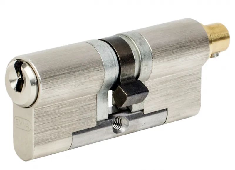

Цилиндр EVVA 4KS кл/верт 112мм (51+61В) , латунь, Золотистый, 4KS