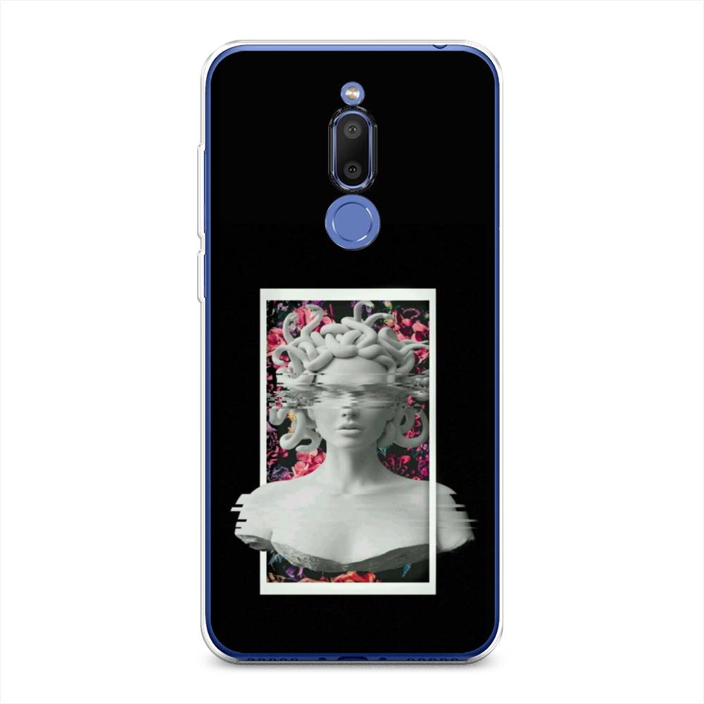 

Чехол на Meizu M6T "Web Punk Медуза Горгона", Черный;серый, 72850-6