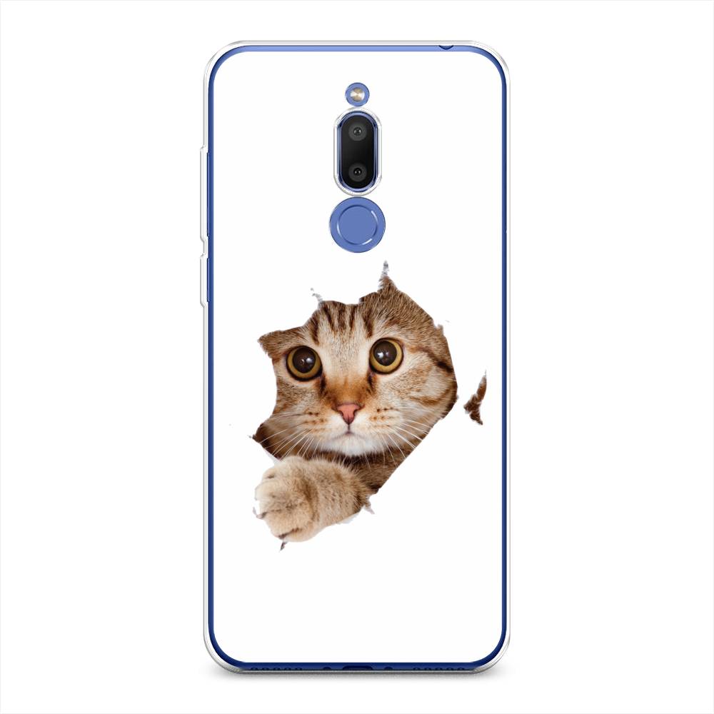 

Чехол на Meizu M6T "Кот и бумага", Белый;коричневый, 72850-1