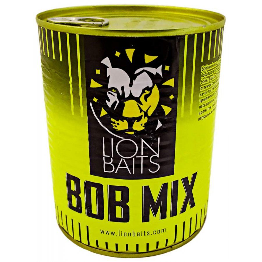 фото Прикормка lion baits bob mix (ореховый микс) 900мл
