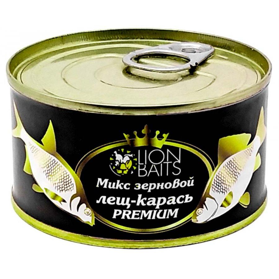 

Зерновой микс LION BAITS PREMIUM Лещ-Карась 140мл, PREMIUM Лещ-Карась